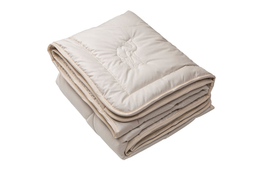 Special Camel down winter comforter with extra cozy feet zone
