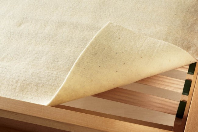 Mattress Protector - Pure new Wool Needle Felt